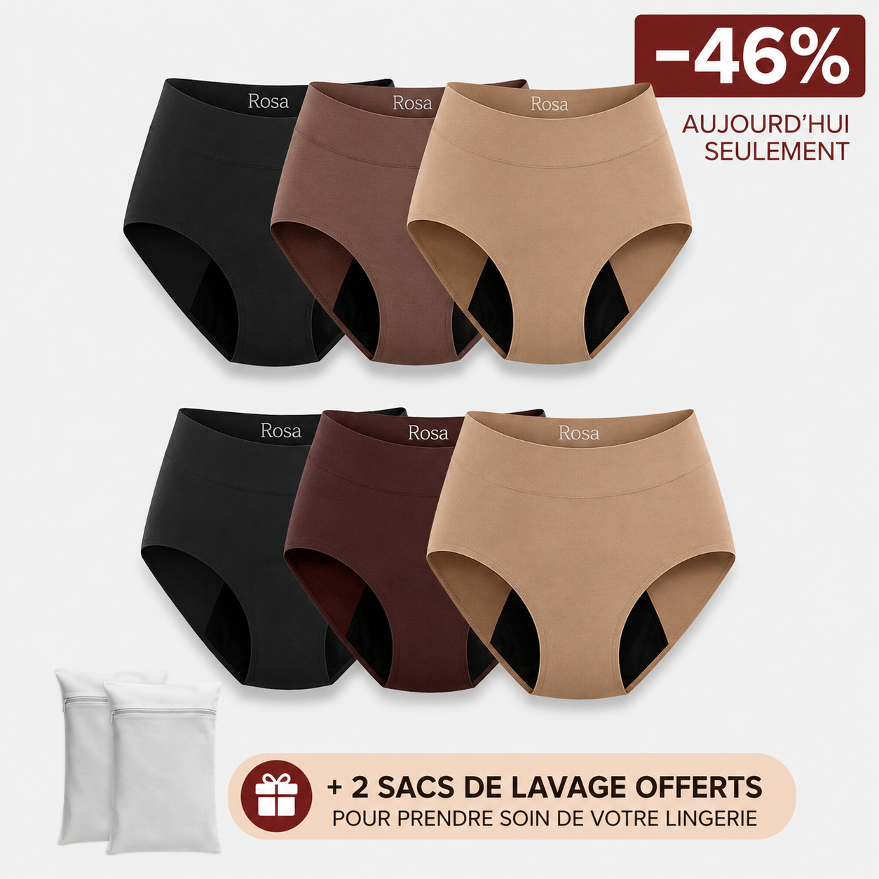 Culotte Anti-fuites Signature de Rosa