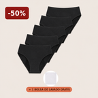 Rosa's Invisible — Bragas Antifugas Sin Costuras (Pack de 5)