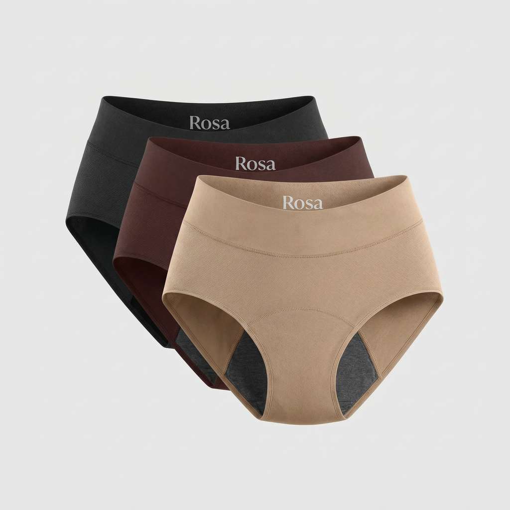 Culotte Anti-fuites Signature de Rosa (Lot de 3)