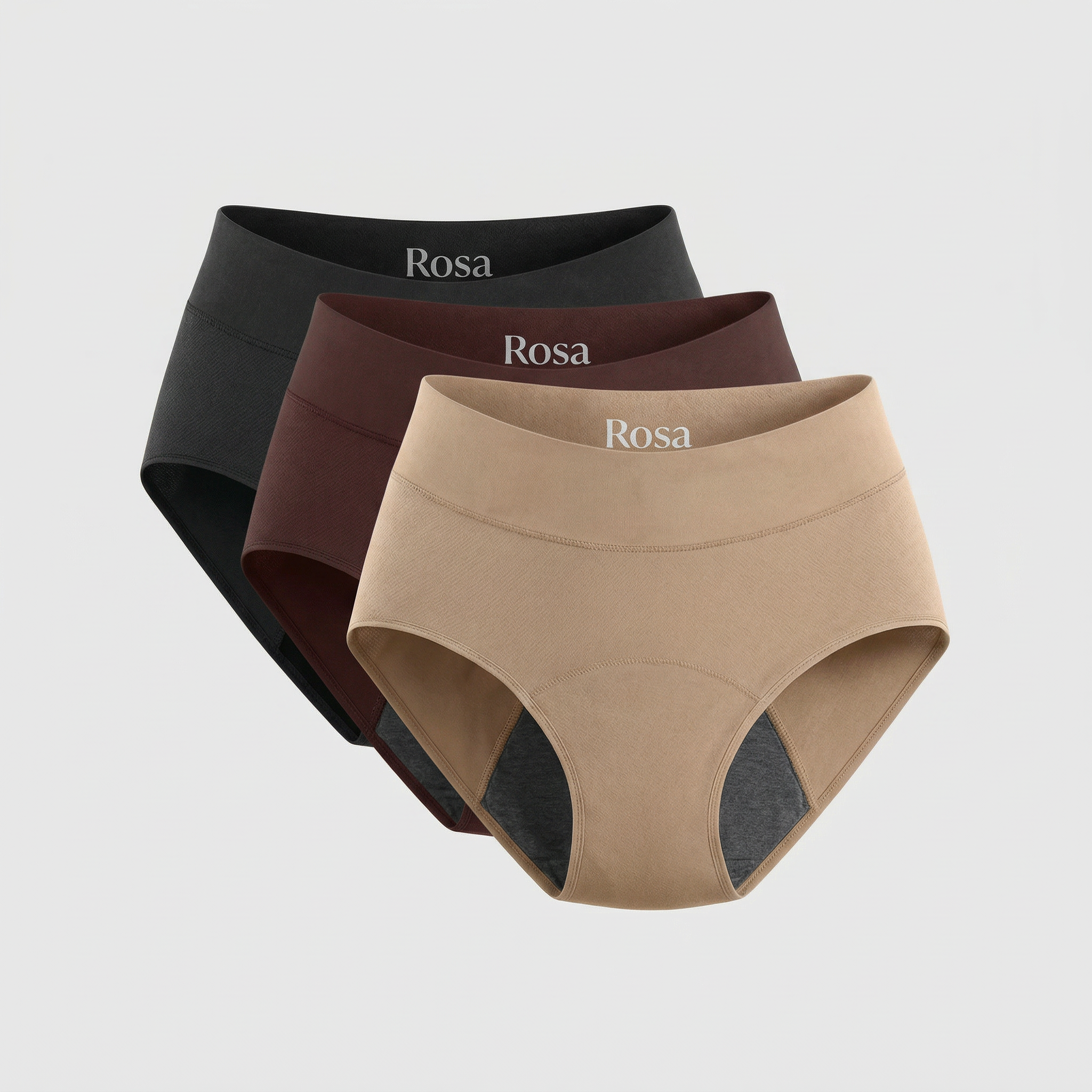 Culotte Anti-fuites Signature de Rosa (Lot de 3)