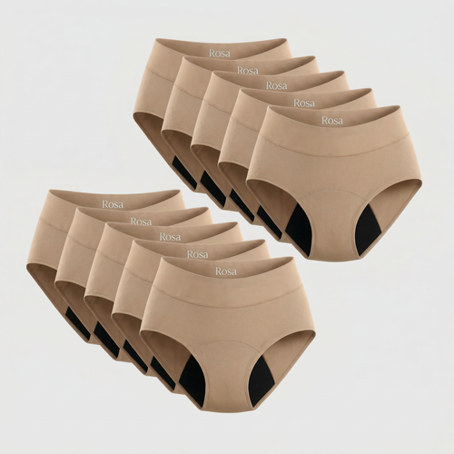 Culotte Anti-fuites Signature de Rosa (Lot de 10)