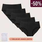 Rosa's Invisible — Bragas Antifugas Sin Costuras (Pack de 5)