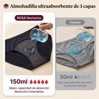 Rosa's Nocturna — Bragas Antifugas Noche (Pack de 5)