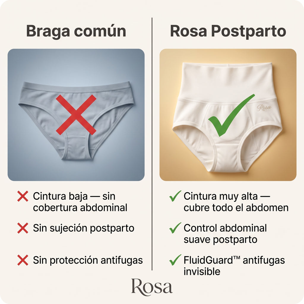 Rosa's Mamá — Kit Antifugas Postparto (Pack de 5)