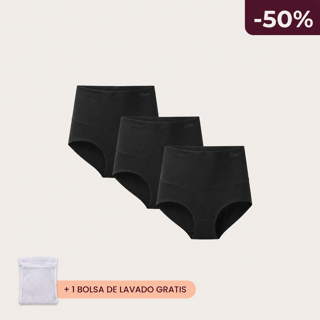 Rosa's Mamá — Kit Antifugas Postparto (Pack de 3)