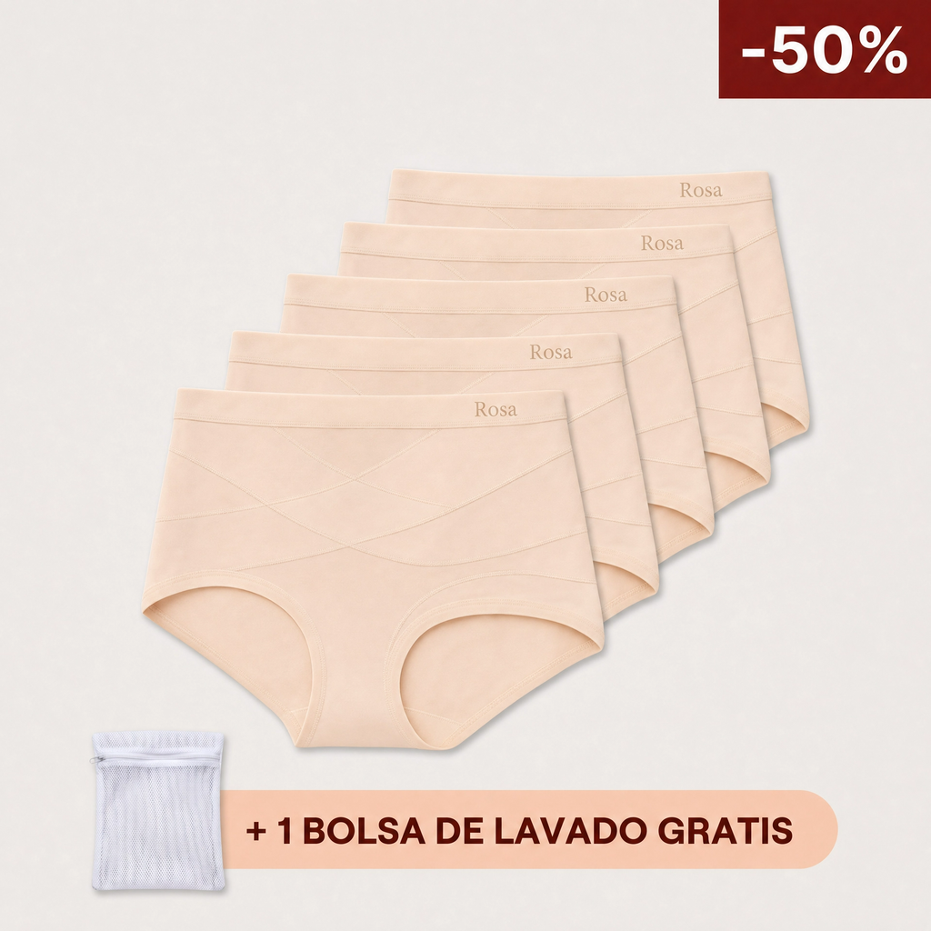 Rosa's Reductora — Braga Antifugas Moldeadora (Pack 5)