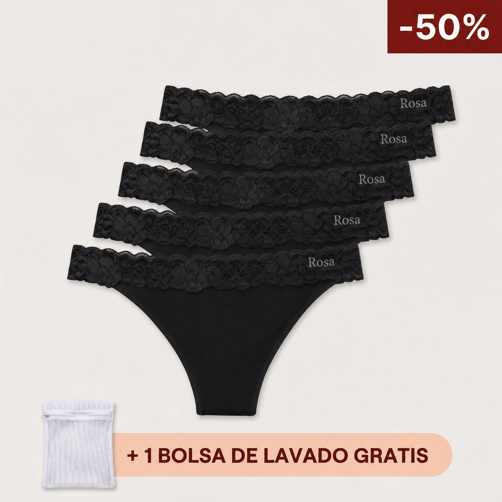 Rosa's Tanga — Tanga Antifugas (Pack 5)